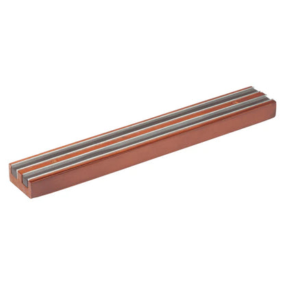 WINCO Magnetic Knife Bar, Wooden Base