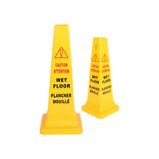 Globe Safety Cone English-French - Large/ 36"H