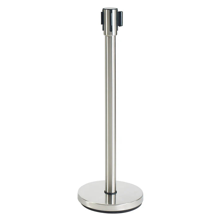 WINCO Stanchion Post with Retractable Belt