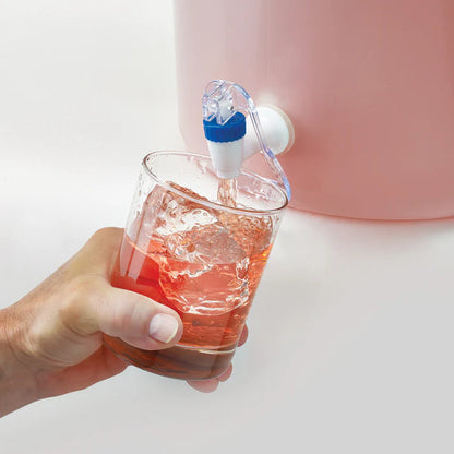 WINCO White Beverage Dispenser