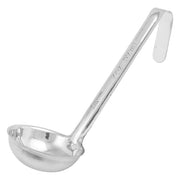 Louche monobloc en acier inoxydable Winco avec manche de 15 cm
